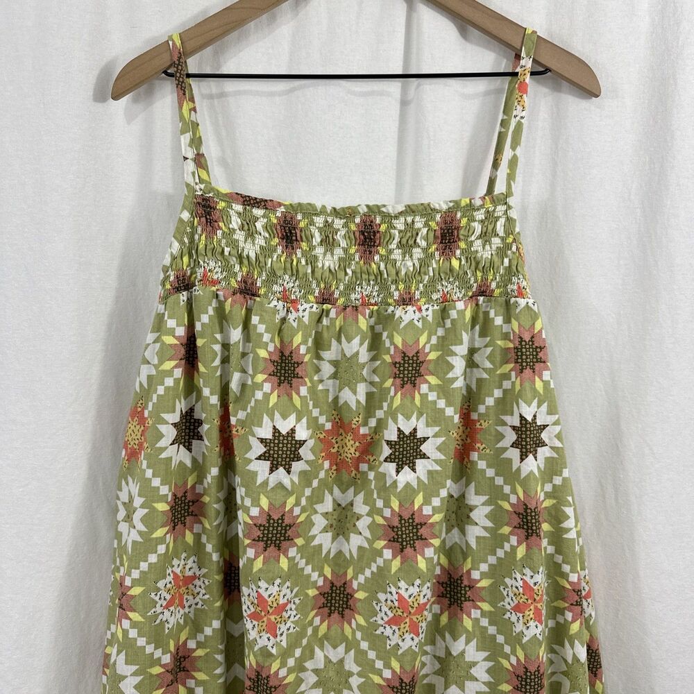 Universal Thread Green Patchwork Boho Grannycore … - image 4